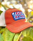 R111 Relaxed Texas Orange / Khaki with RWB Patch