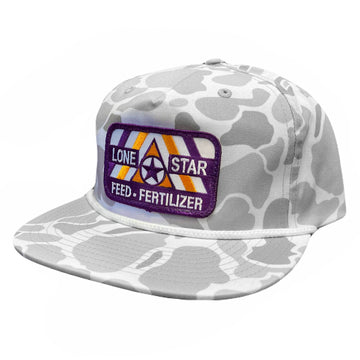Blizzard Camo Umpqua w/ LSU Patch