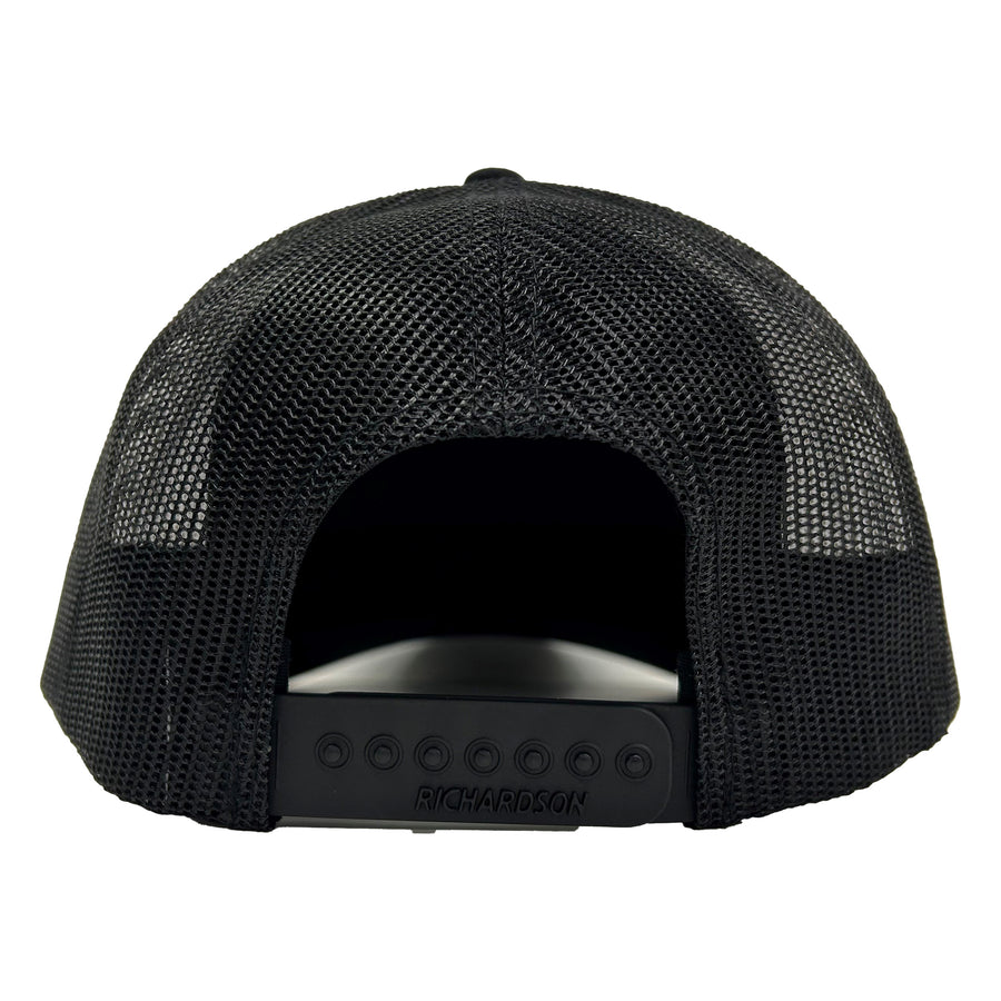 Solid Black w/ Leather Patch