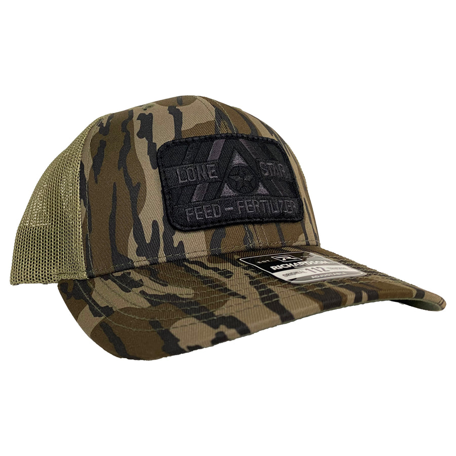 Bottomland Camo / Loden w/ BLK Patch