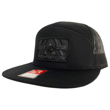 Solid Black 7-Panel