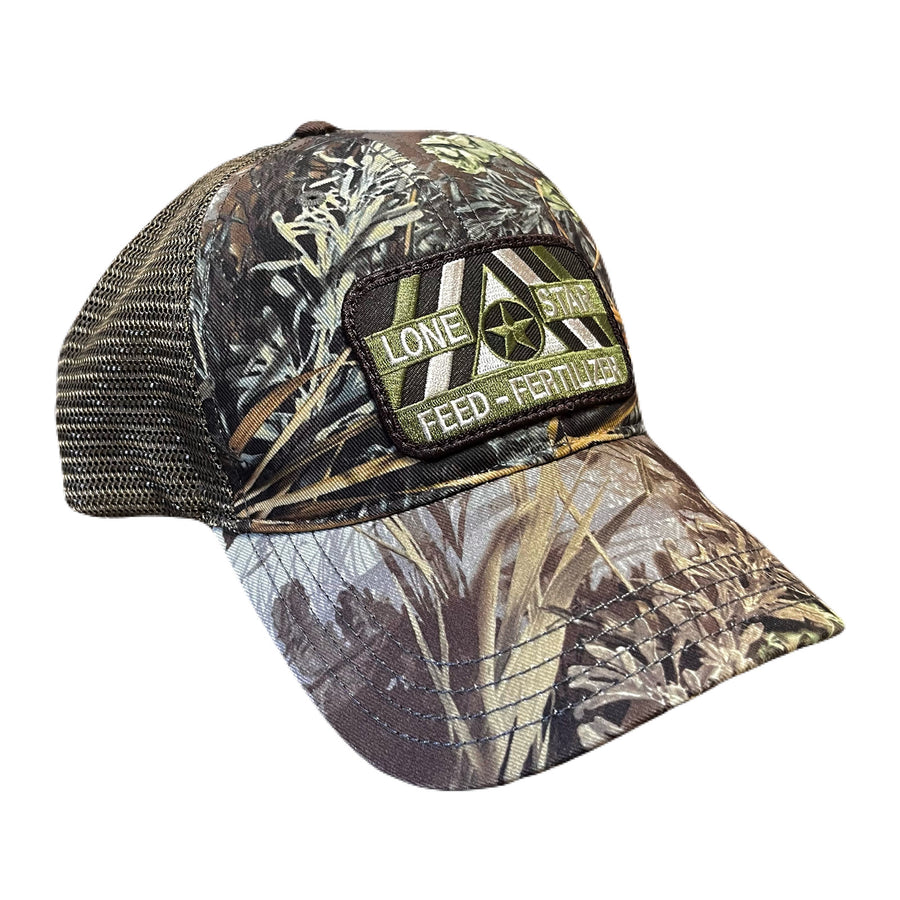 Relaxed Realtree Max-1 / Brown 111P with Camo Patch