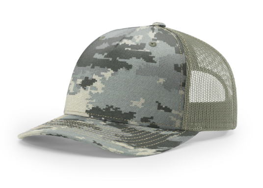 Personalized - Richardson 112PFP - Camo Patch