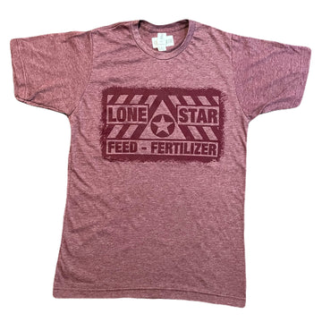 Winter Limited Edition: Burgundy Heather Short Sleeve Logo T-Shirt