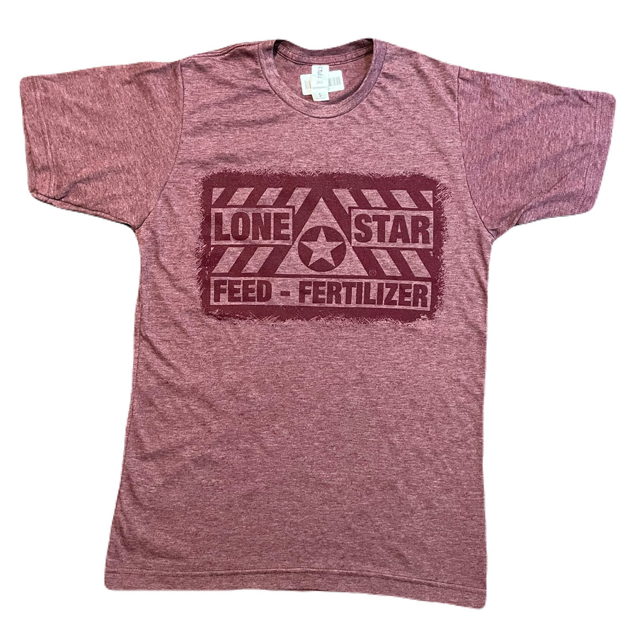 Winter Limited Edition: Burgundy Heather Short Sleeve Logo T-Shirt