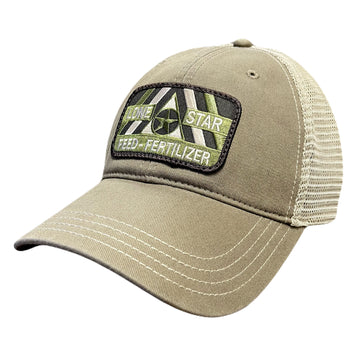 R111 Relaxed Driftwood/Khaki w/ Camo Patch