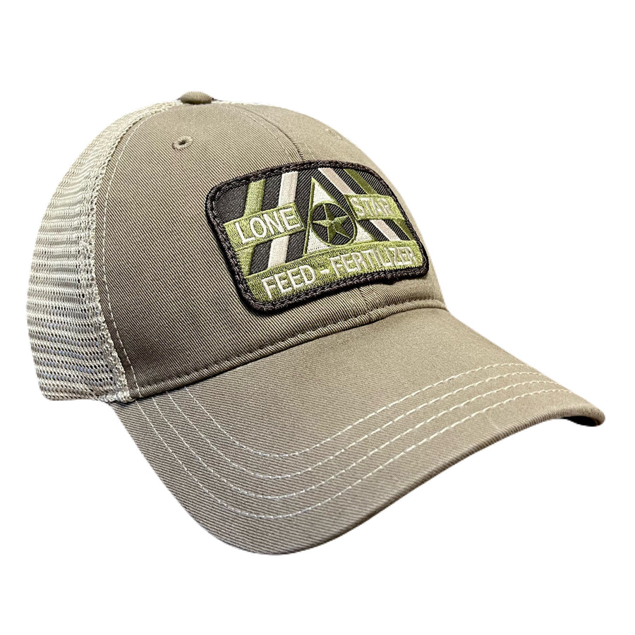 R111 Relaxed Driftwood/Khaki w/ Camo Patch