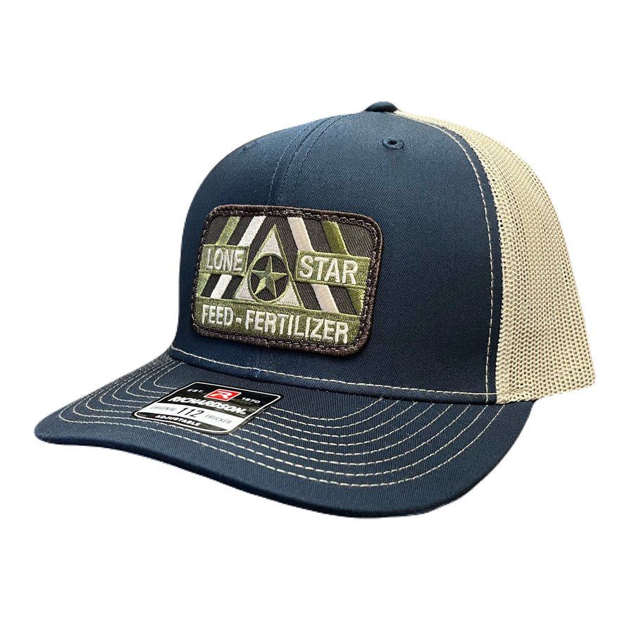 Navy/Khaki w/ Camo Patch