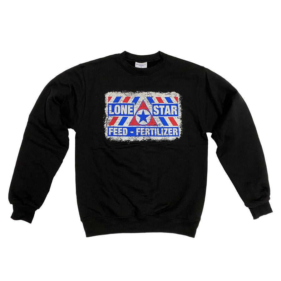 Black Double Dry Eco Crewneck Sweatshirt