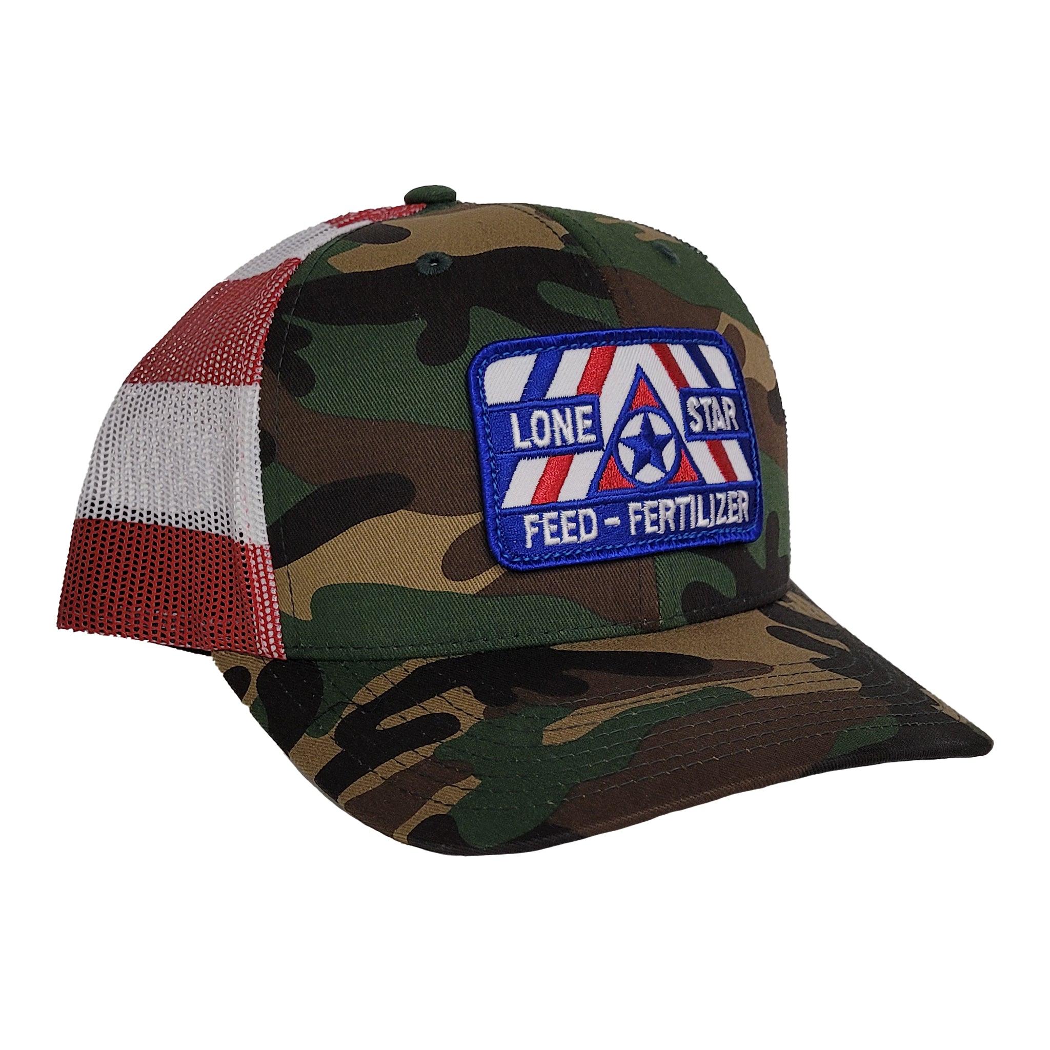 Camo/American Flag – Lone Star Feed Apparel