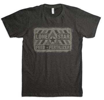 Graphite Short Sleeve T-Shirt Tone on Tone Logo
