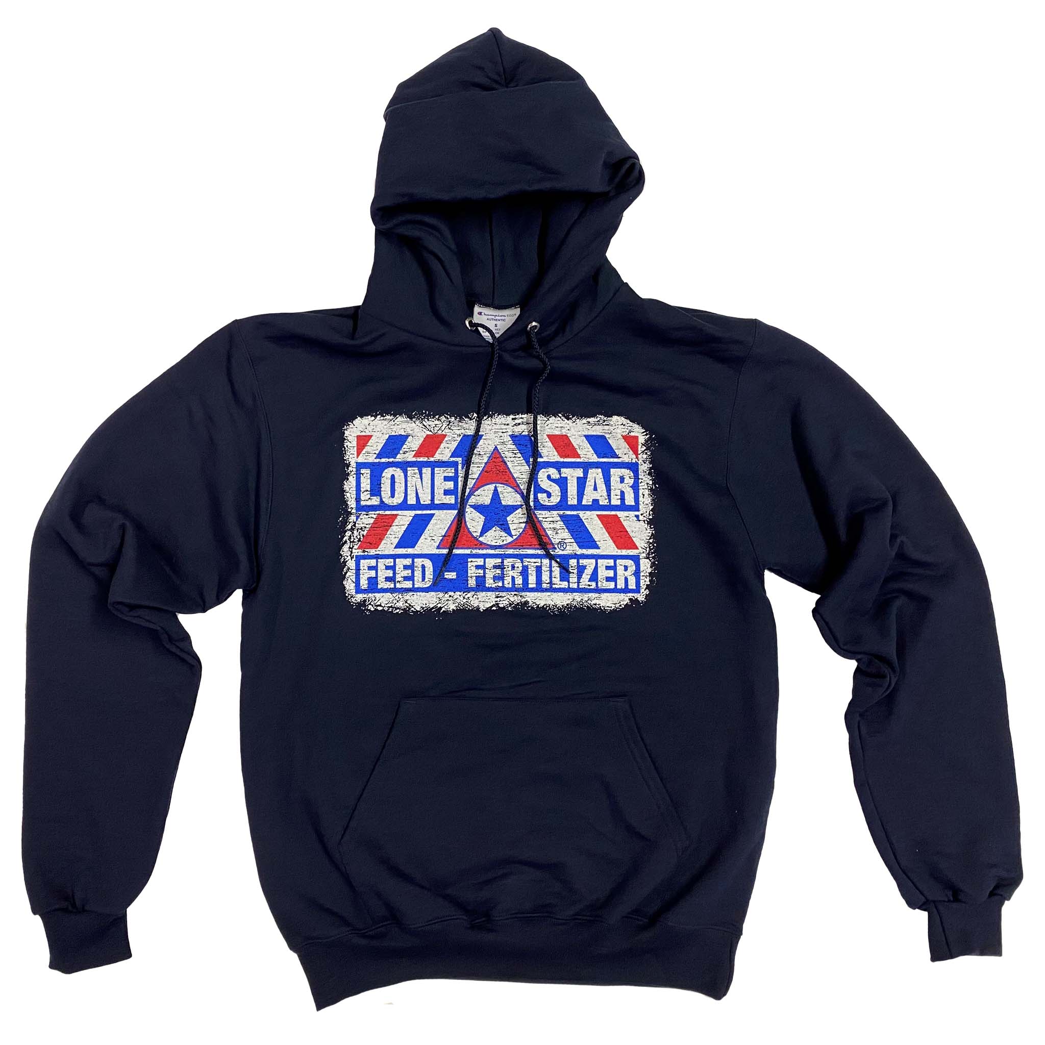 Navy Double Dry Eco Hooded Sweatshirt – Lone Star Feed Apparel