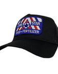 80s Solid Black Trucker