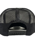 Black/Black 80's Foam Trucker