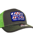 Charcoal/Neon Green