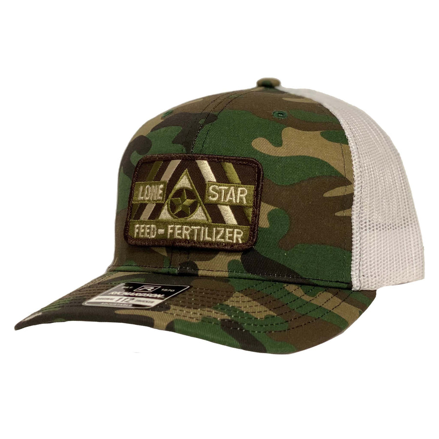 Military Camo / White