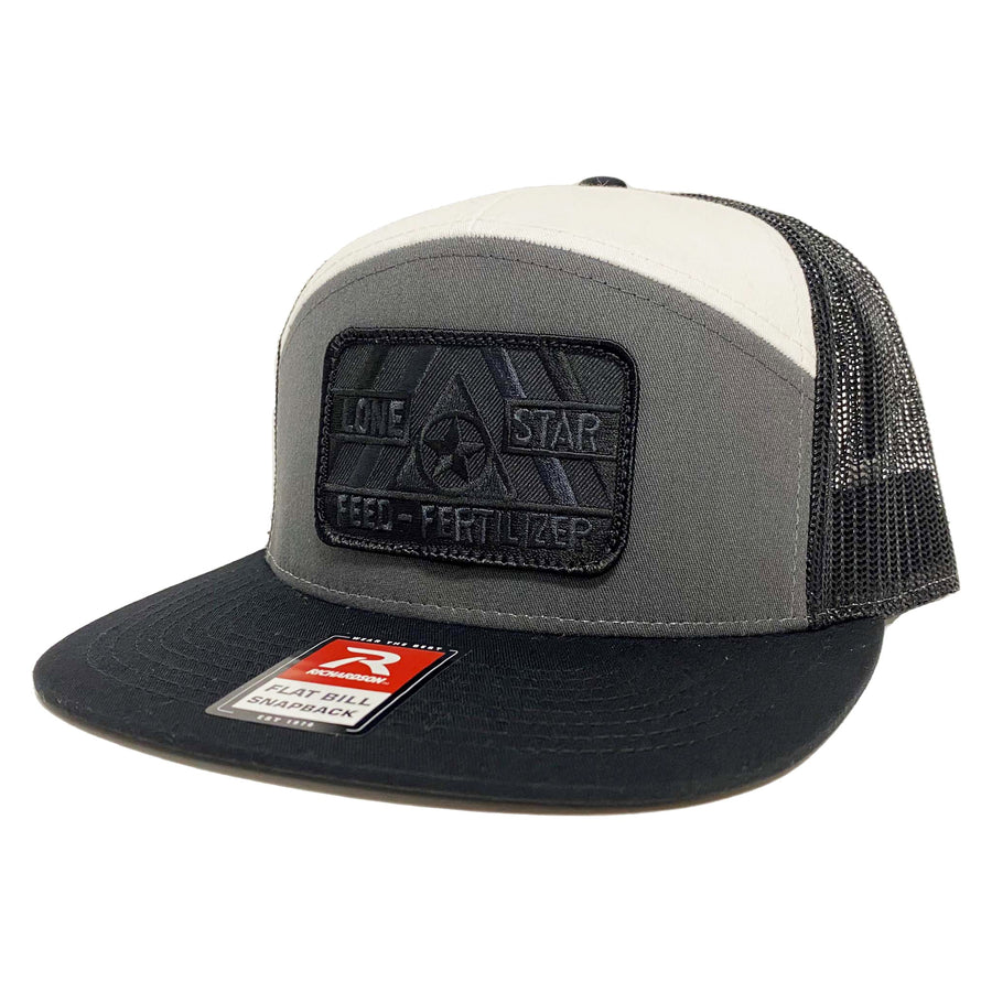 Charcoal/Black/White 7-Panel