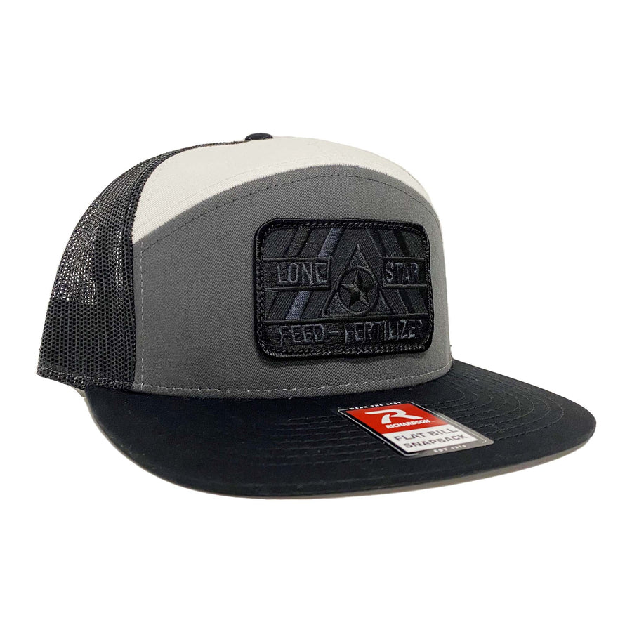 Charcoal/Black/White 7-Panel