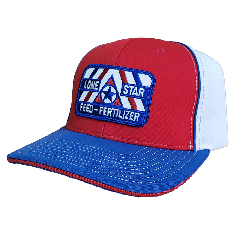Red/White/Blue Flex Fit – Lone Star Feed Apparel