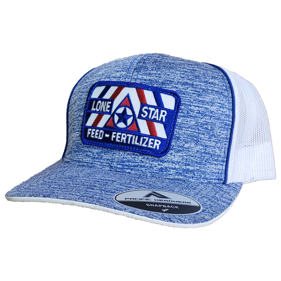 Royal Heather/White