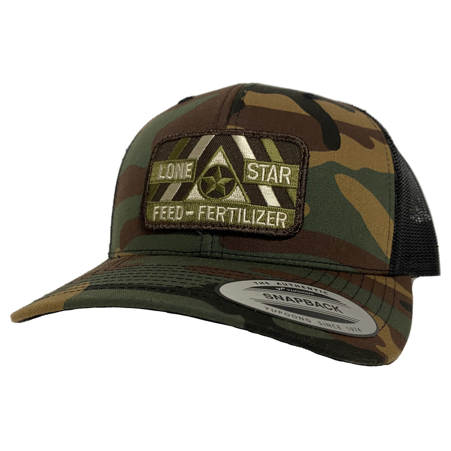 YP Classics Retro Trucker Cap - Camo