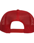 Red YP Flatbill w/ Large RWB Patch