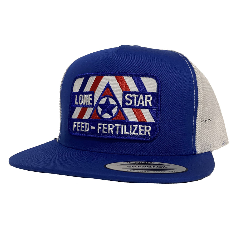 YP Classics Classic Trucker Cap - Royal/White