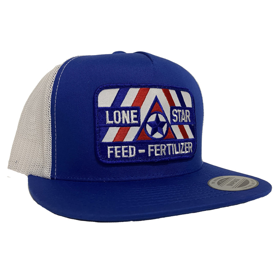 YP Classics Classic Trucker Cap - Royal/White